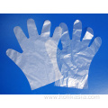 PPE disposable gloves plastic